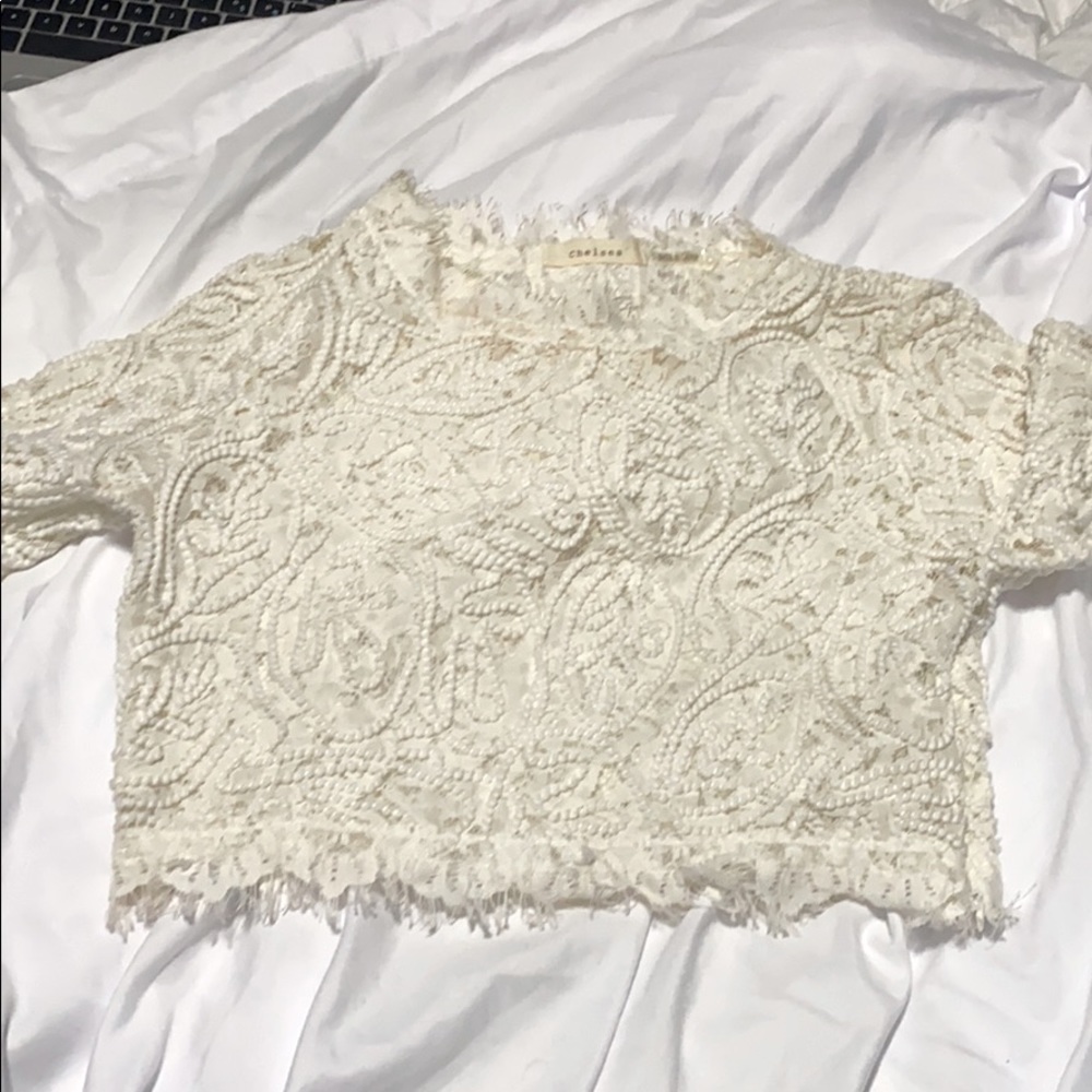 Embroidered top